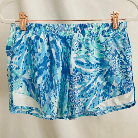 Lilly Pulitzer Luxletic Athletic Shorts - Picture 1 of 8